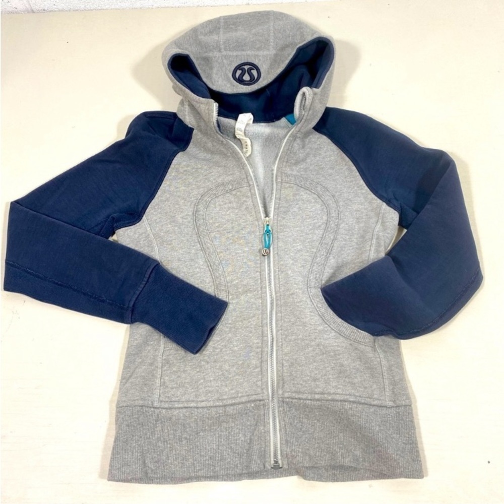 Lululemon 2 tone scuba zippered hoodie